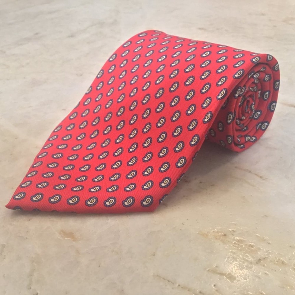 AMHERST & BROCK (GOLD LABEL) SILK TIE